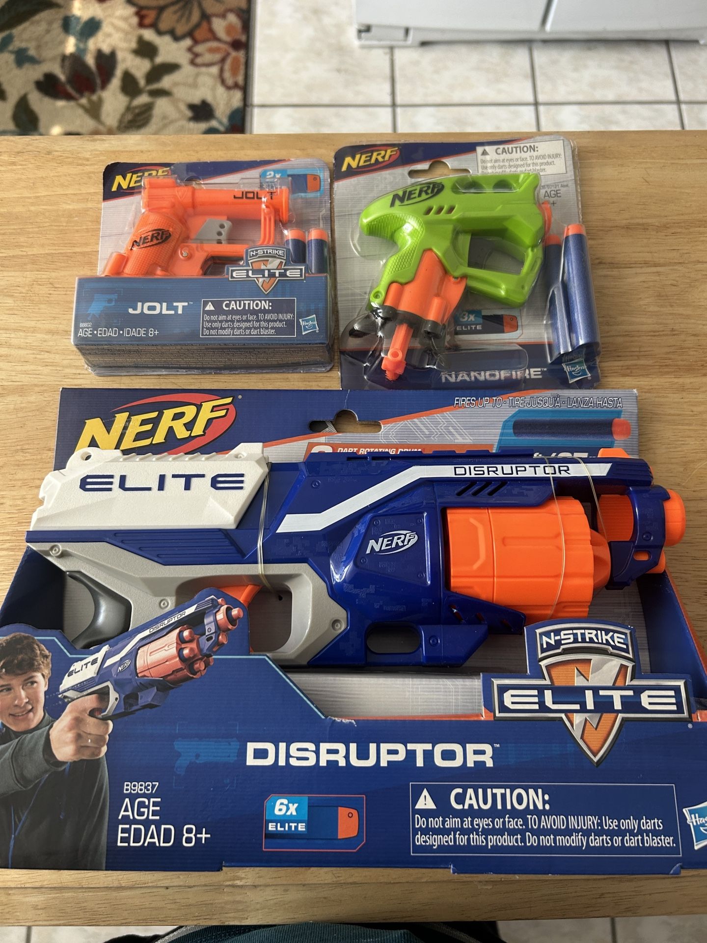 Nerf Guns : 3 Brand New