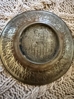 Antique Copper Dish From Syria