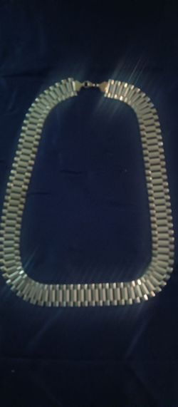 Rolex necklace gold