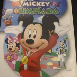 Disney’s MICKEY MOUSE CLUBHOUSE: MICKEY Olimpiada (DVD) In SPANISH!