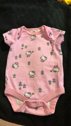 Hello Kitty Baby Onesie Pink