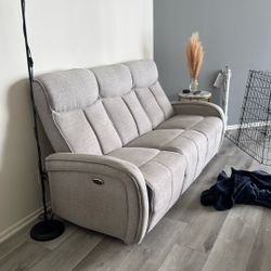 Recliner Sofa 3 Seaters USB Charger