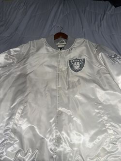 Oakland Raiders Starter Black Label Jacket XXL
