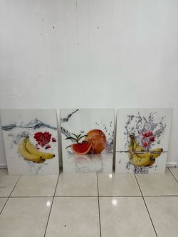 Wall Acrylic Art Set of 3