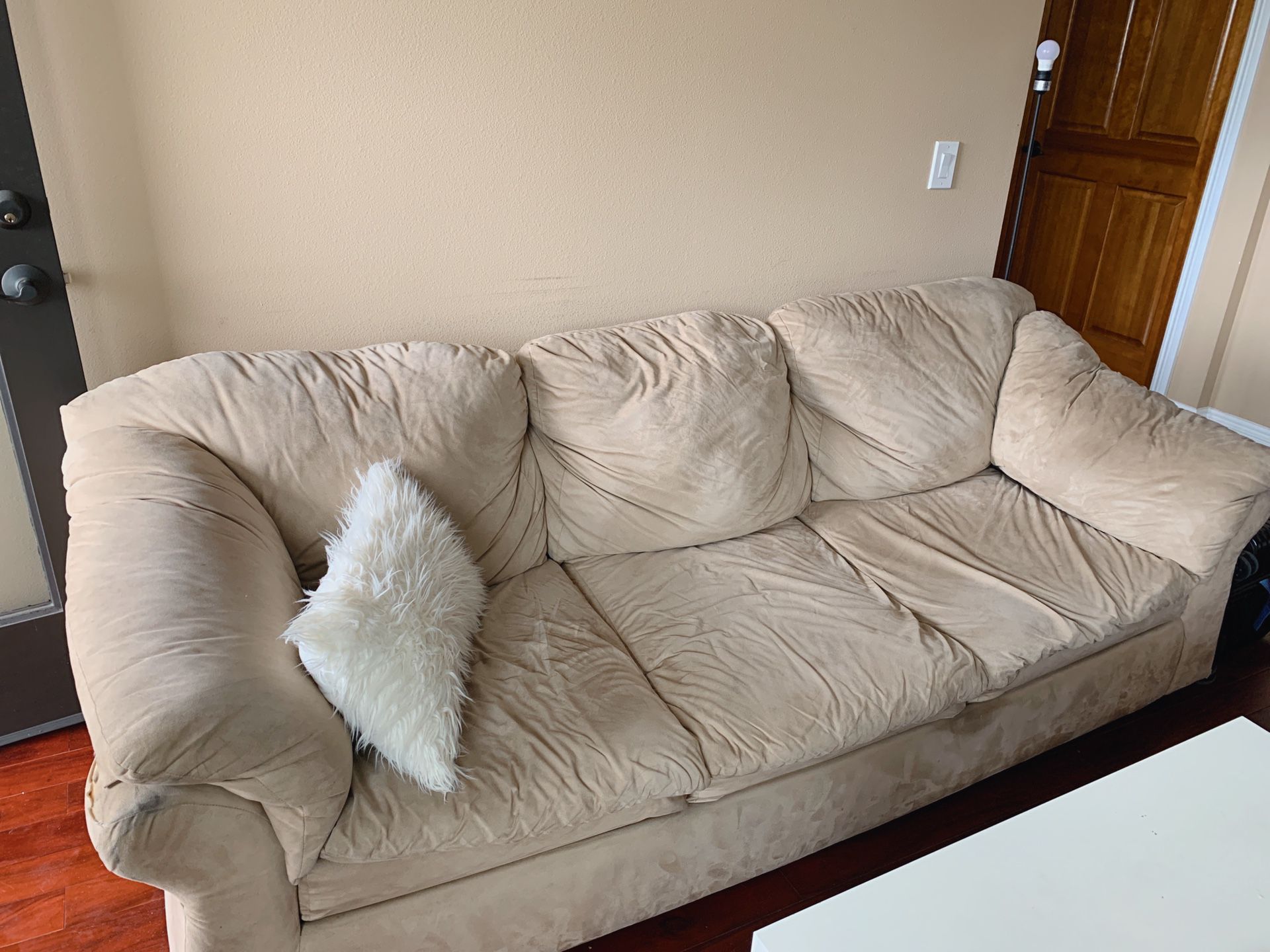 Free Beige Couch / Sofa