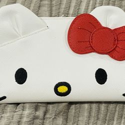 Hello Kitty Face Loungefly Wallet