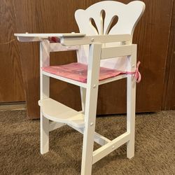 Doll High Chair 