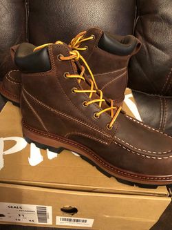 PINNIP STEEL TOE WORK BOOTS