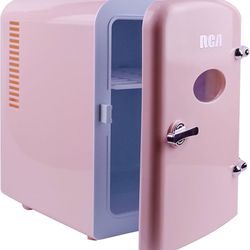Mini FRIDGE Baby Pink, Working