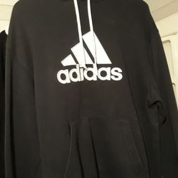 XL Adidas black hoodie