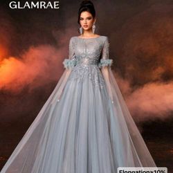 XS / Sz 2 -  Grey Long Dress $70