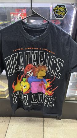 2019 Lyrical Lemonade x Juice WRLD - Death Race for Love T-Shirt 999 (Size M)