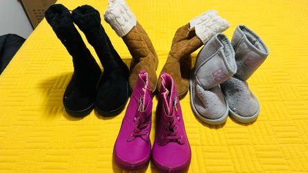 New boots for girls