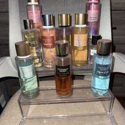 Victoria Secret Perfumes And Perfume Stand
