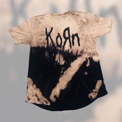 Official KORN distressed SCOOP 2XL tee NWOT