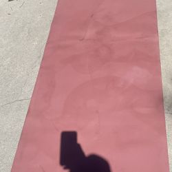 Women’s Pink Used Lululemon Yoga Mat 71x26