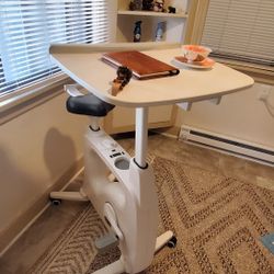 Fitness Stationary Bike Desk