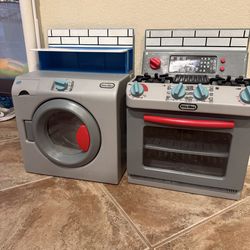 Little tikes stove and washer