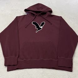 Mens American Eagle Burgundy Hoodie - NWT