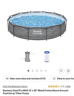 Above ground pool