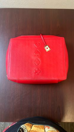 Estée Lauder Red Bag 12.5”x 9.5” X 3.5”