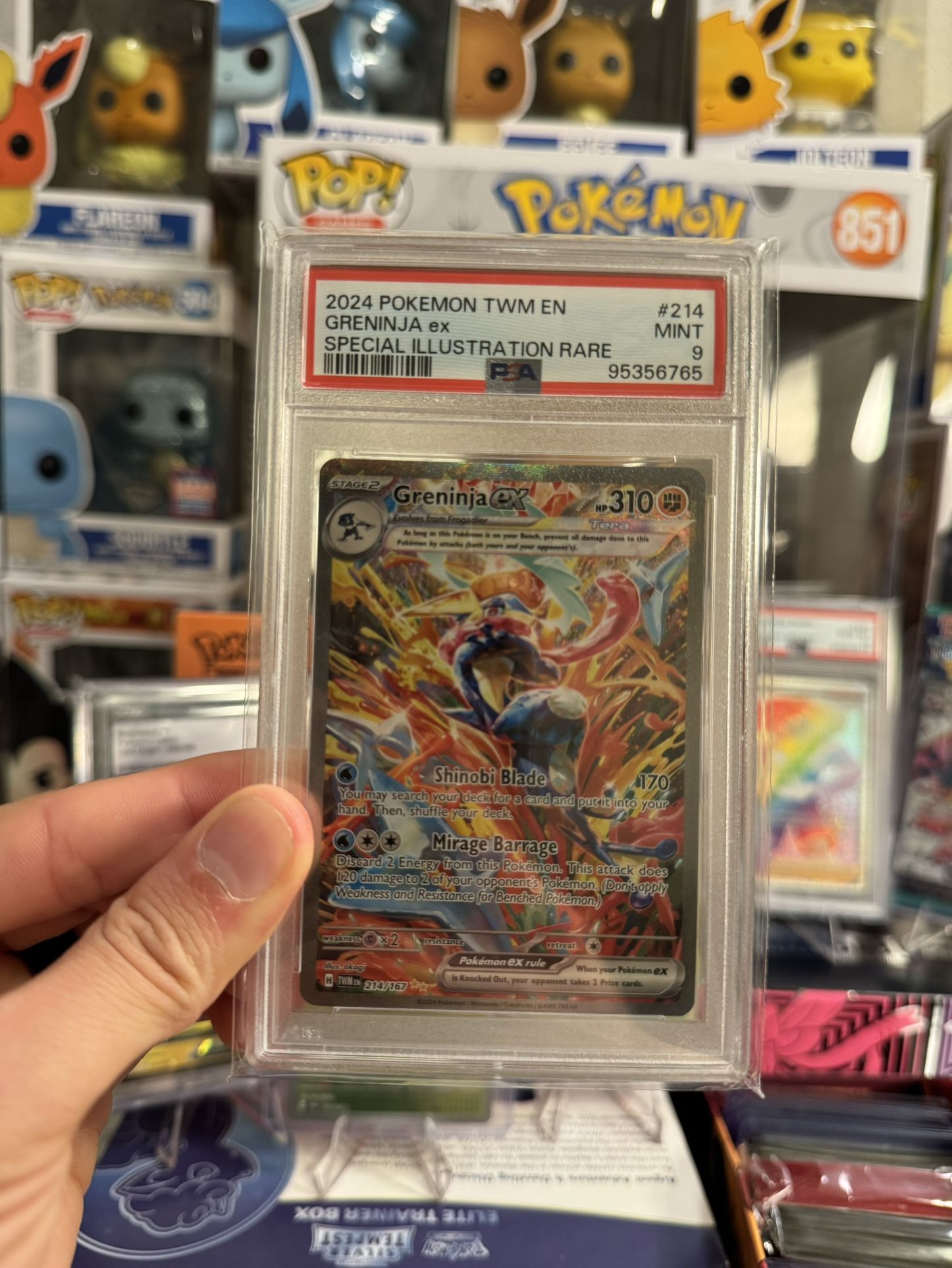 Greninja ex PSA 9