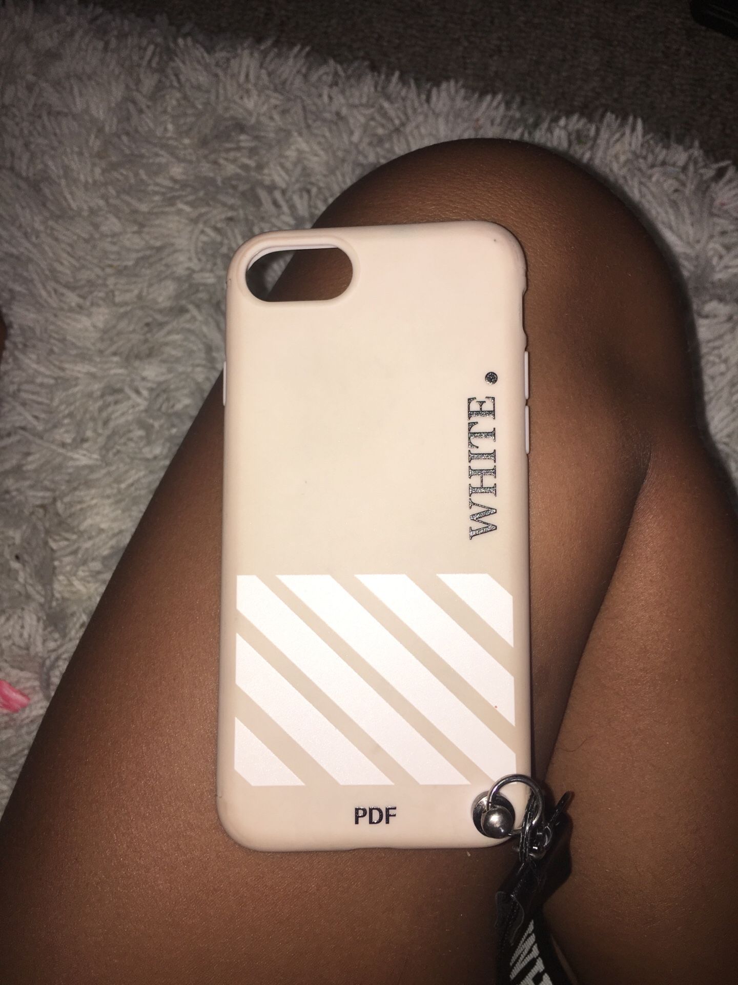 Off white case for iPhone 8 or 7
