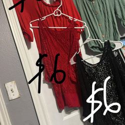 Blusas $6 Each      Cada Una 