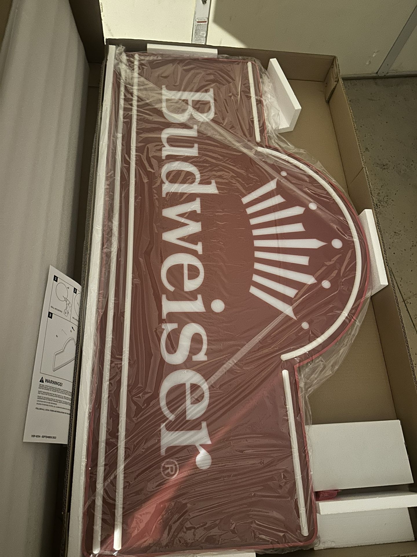 Budweiser iconic LED SIGN