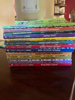 Dairy of a Minecraft zombie book series 1-12