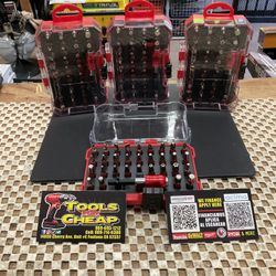 31pc. BIT SET W/ CASE $15 EACH