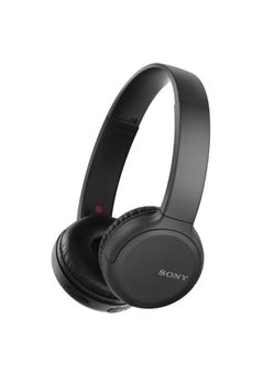 Sony WH-CH510 Wireless Bluetooth Headphones with Mic, 35 Hours Battery Life with Quick Charge, On-ear Style, Hands-Free Call, Voice Assistant - Black