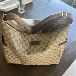 Gucci diaper bag 