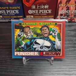 Marvel cards ( Punisher / Jigsaw)