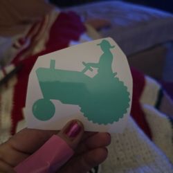 Tractor Sticker 
