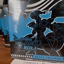 Scarlet & Violet — Black Bolt Elite Trainer Box