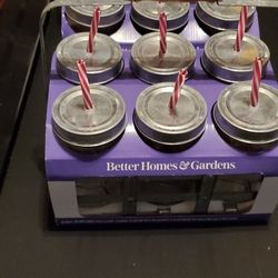 7 Piece Madon Jar Cady And Glasses $12 Each