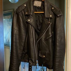 Leather Motorcycle Jacket