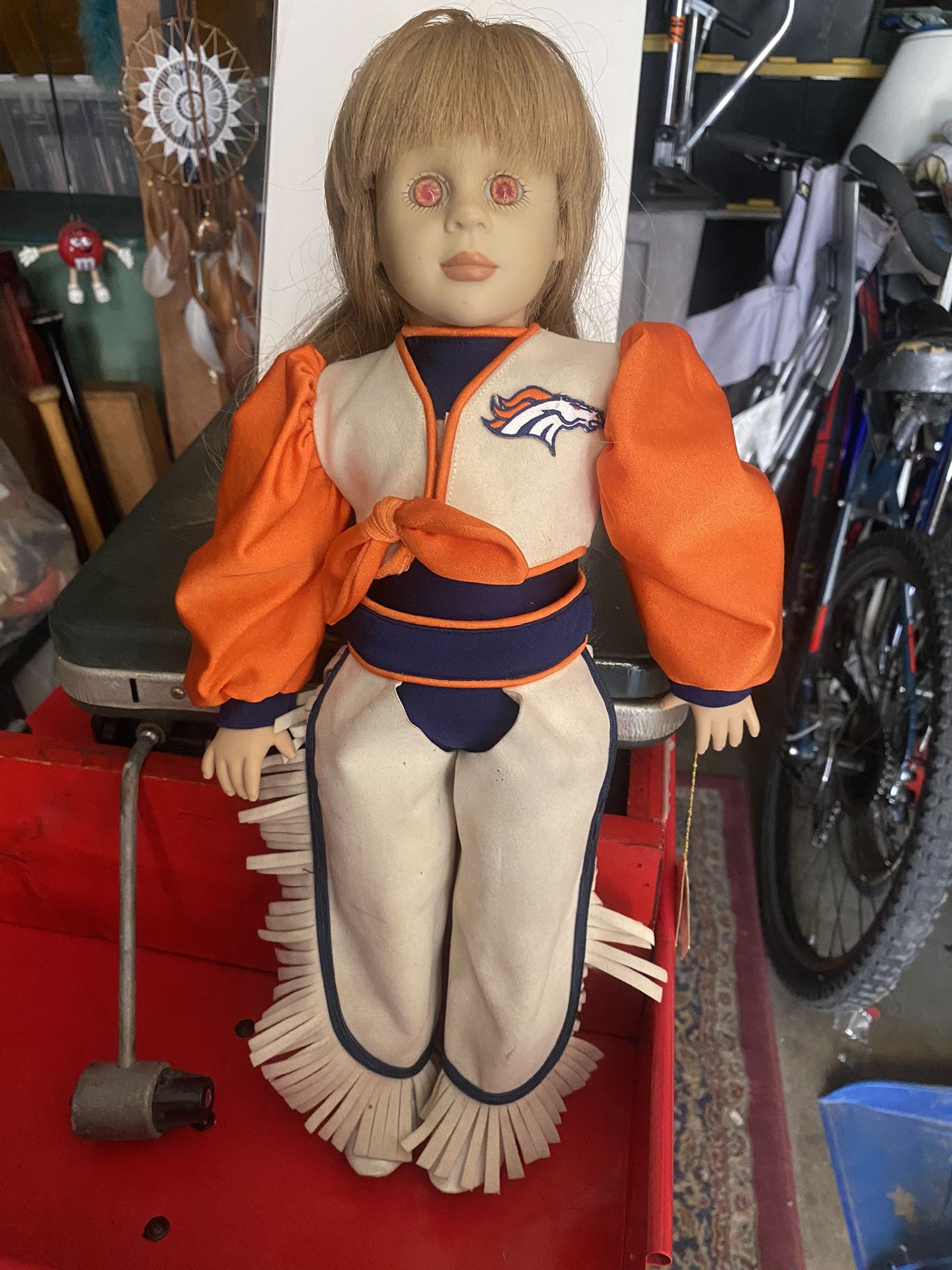 Broncos. Doll.