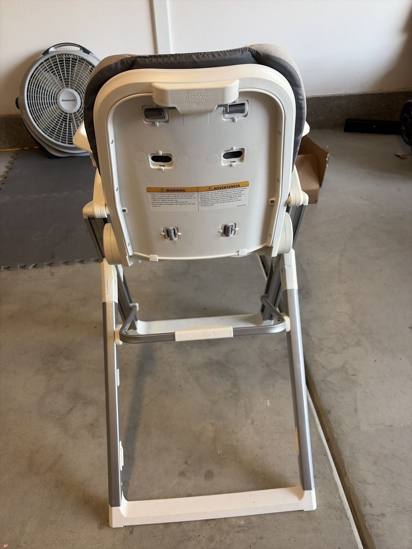 Baby Jogger Foldable High Chair  Compact, High Quality
