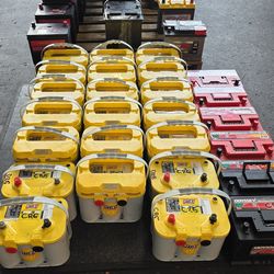 OPTIMA Batteries OPT8014-045 8014-045 D34/78 YellowTop Dual Purpose car truck Battery. Bateria Para Carro Camioneta

PRICE IS FIRM. Optima yellow top 