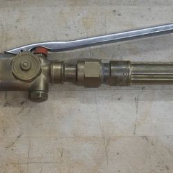 Victor Cutskill CA370-V Torch Head WH370FC-V Torch Handle USED. TESTED. IN A GOOD WORKING ORDER. 