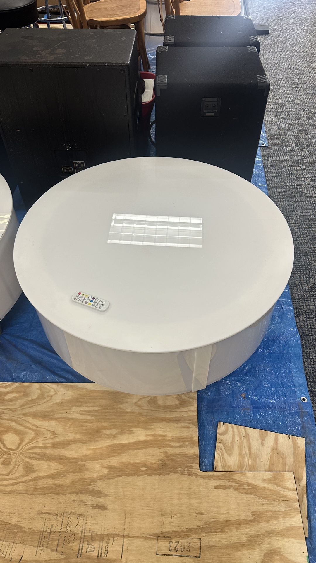 LED Color Changing Coffee Table