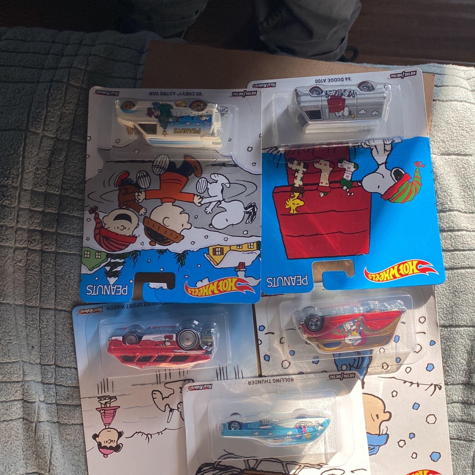 Hot Wheels Pop Culture 2016 Peanuts Lot of