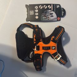 Chai's Choice Premium Outdoor Adventure 3M Polyester Reflective Front Clip Dog Harness