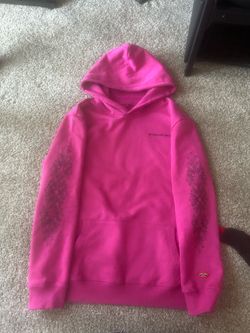 pink maddy boy chrome hearts hoodie NO LOWER ON PRICE