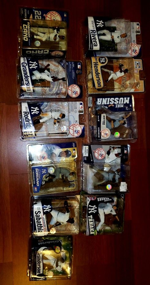 Yankee McFarlane Figures Varies Years & Players