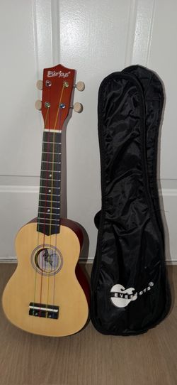 Ukelele with accessories