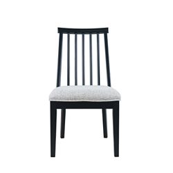 Weston Black Dowel Back Dining Chair (Set of 2)
