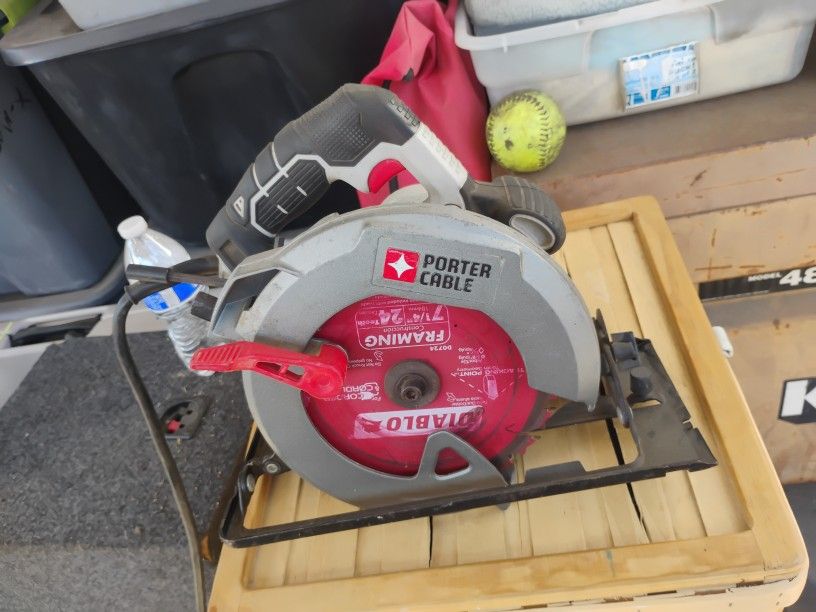 Porter Cable 7 - 1/4 Corded Saw
